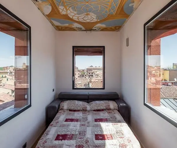 Apartamento Appartamento Con Altana Panoramica A 2 Min Dalle Due Torri